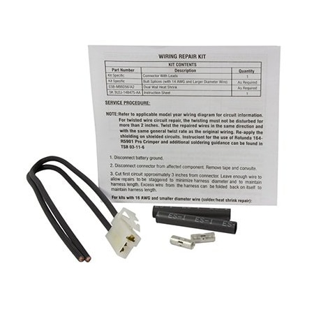 Motorcraft Wire Assembly, WPT980 WPT980